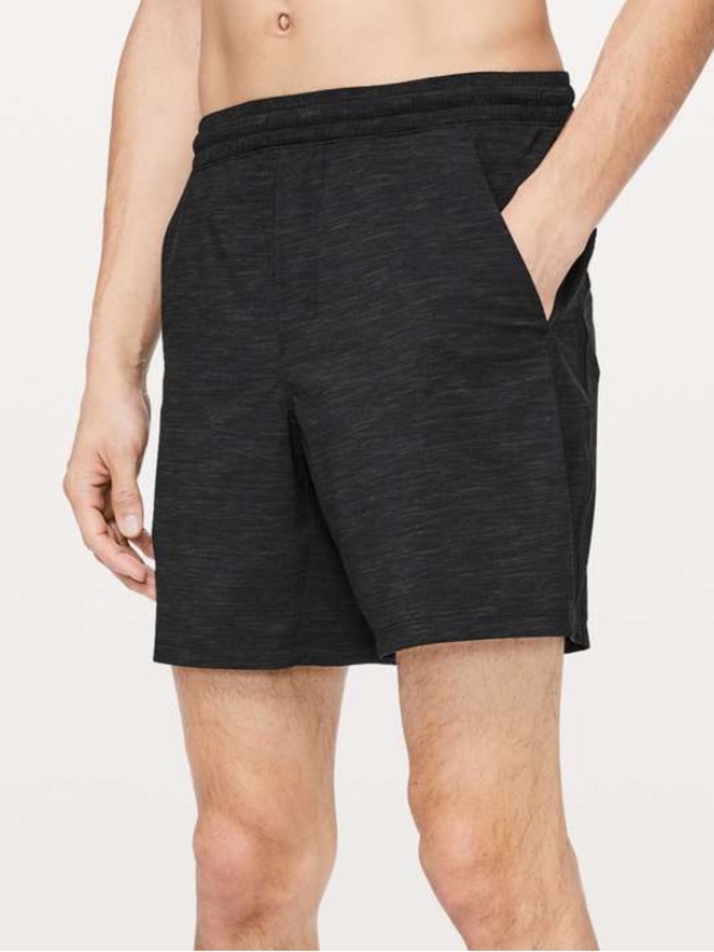 Lululemon black pace breaker shorts medium